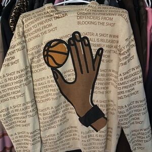 ZARA Basketball Vintage Sweater